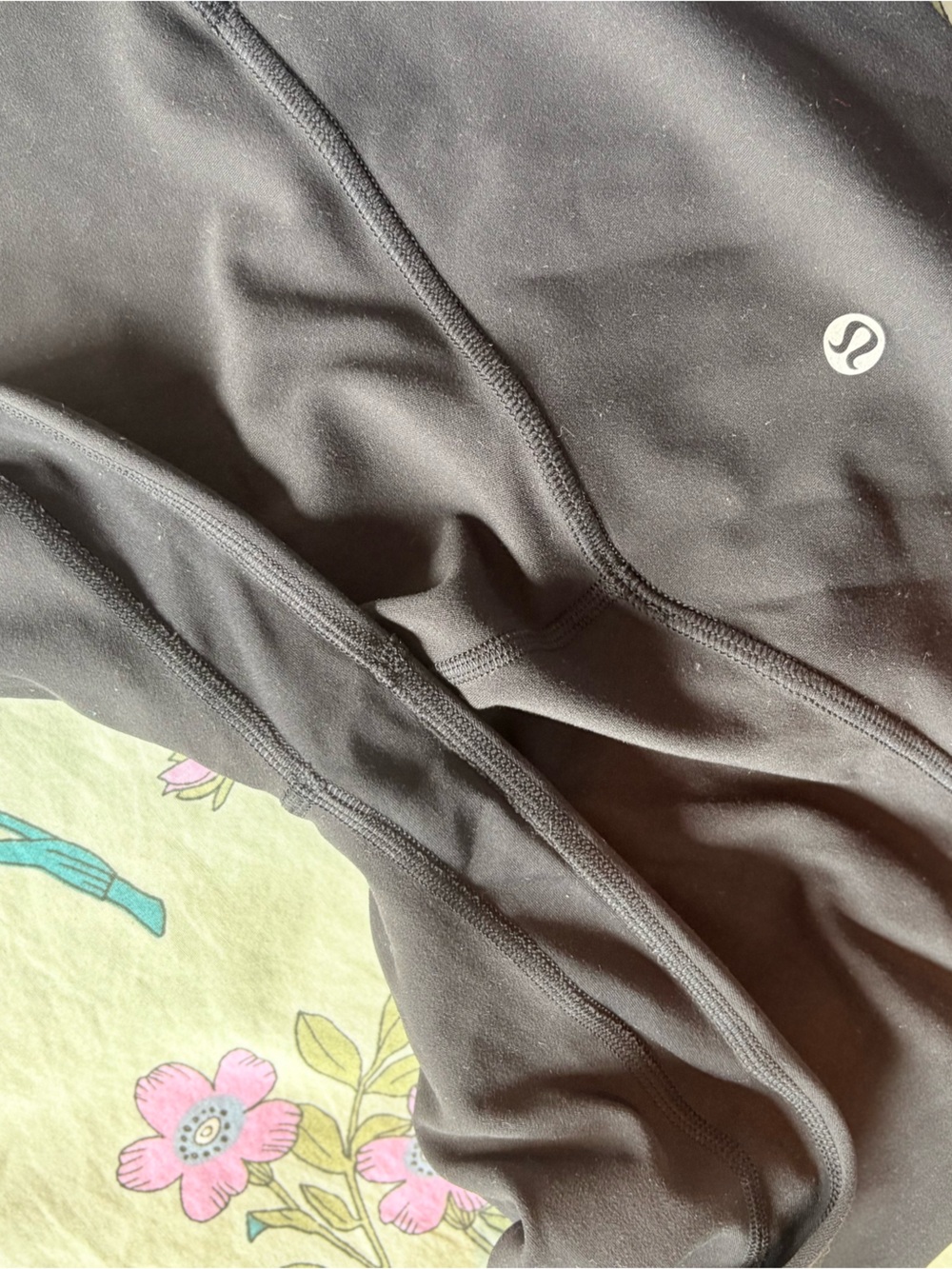 lululemon Align Black High-Rise Cropped Leggings 17” - Picture 5 of 8